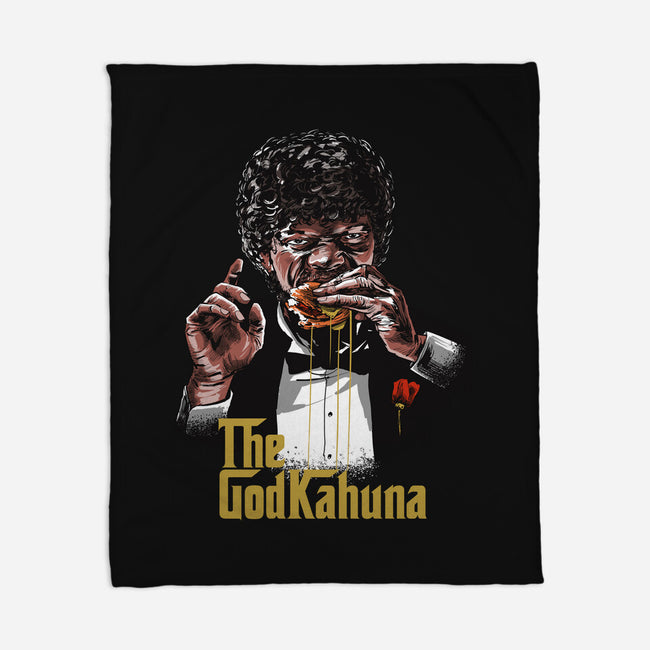 The Godkahuna-none fleece blanket-zascanauta