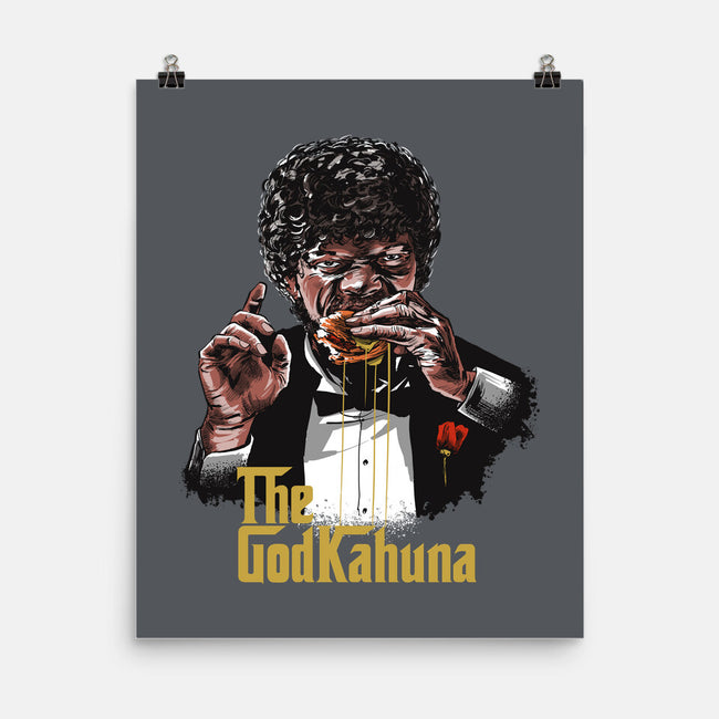 The Godkahuna-none matte poster-zascanauta