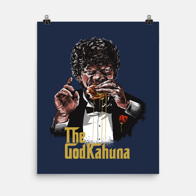 The Godkahuna-none matte poster-zascanauta