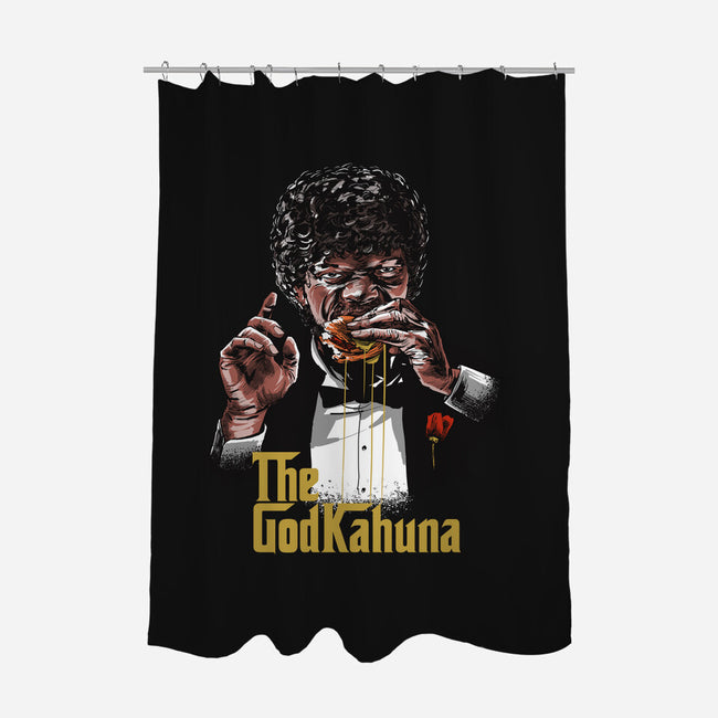 The Godkahuna-none polyester shower curtain-zascanauta
