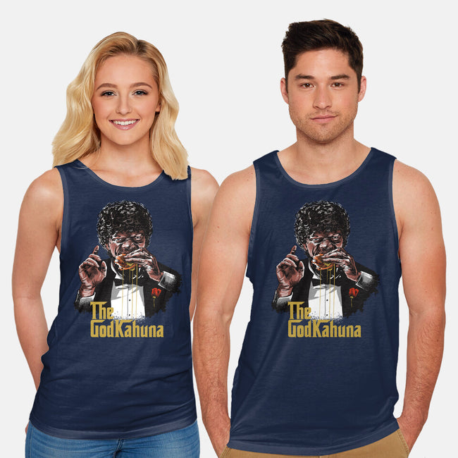 The Godkahuna-unisex basic tank-zascanauta
