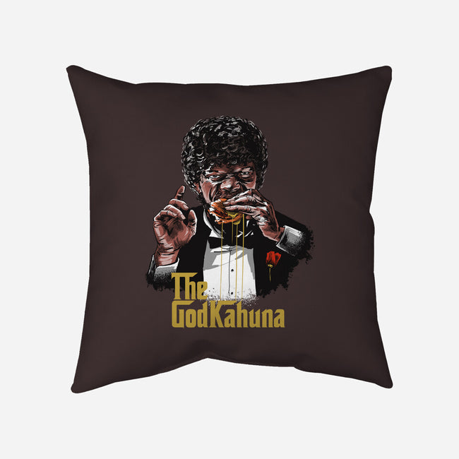 The Godkahuna-none removable cover w insert throw pillow-zascanauta