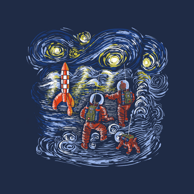 Starry Moon-unisex zip-up sweatshirt-zascanauta