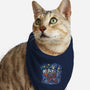 Starry Moon-cat bandana pet collar-zascanauta
