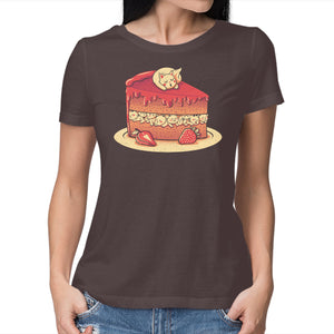 Strawberry Kitten Cake