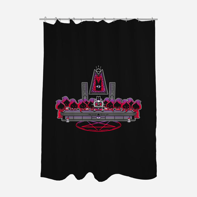 The Last Cult-none polyester shower curtain-paulagarcia