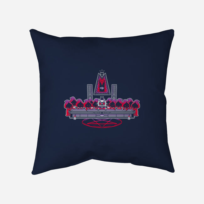 The Last Cult-none removable cover throw pillow-paulagarcia