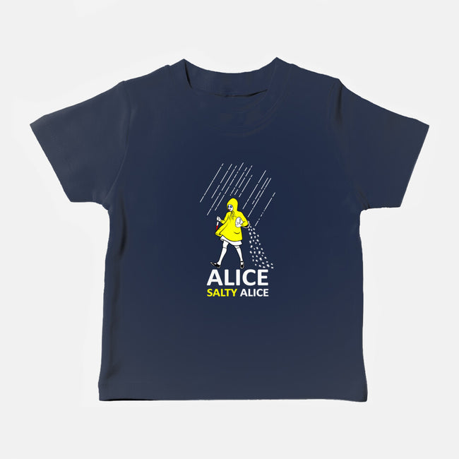 Alice, Salty Alice-baby basic tee-goodidearyan