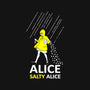 Alice, Salty Alice-womens fitted tee-goodidearyan