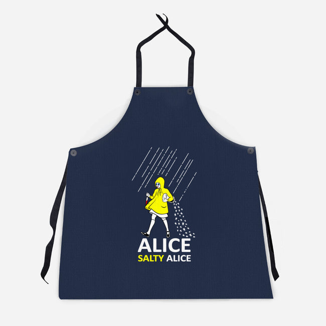Alice, Salty Alice-unisex kitchen apron-goodidearyan