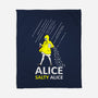 Alice, Salty Alice-none fleece blanket-goodidearyan
