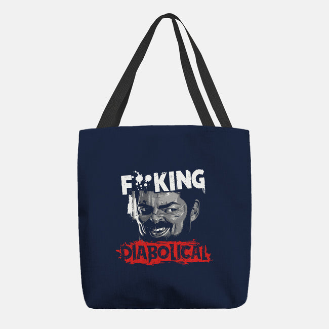 Diabolical-none basic tote bag-Tronyx79