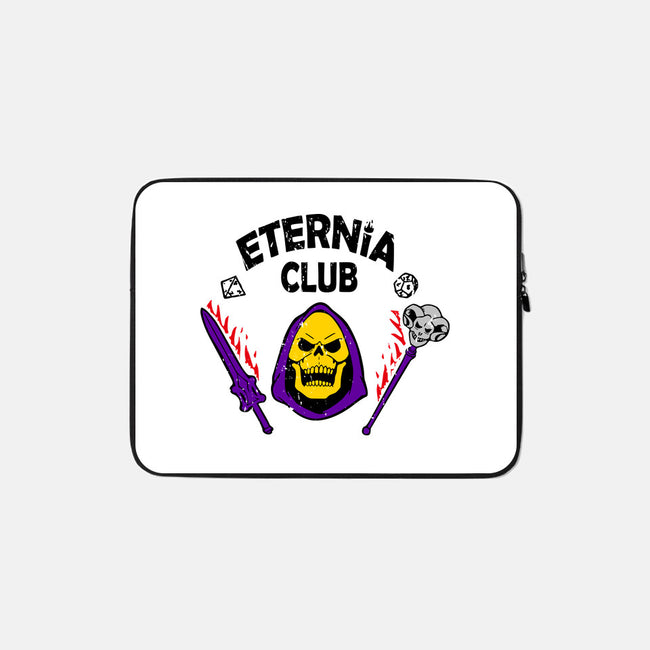 Eternia Club-none zippered laptop sleeve-Melonseta