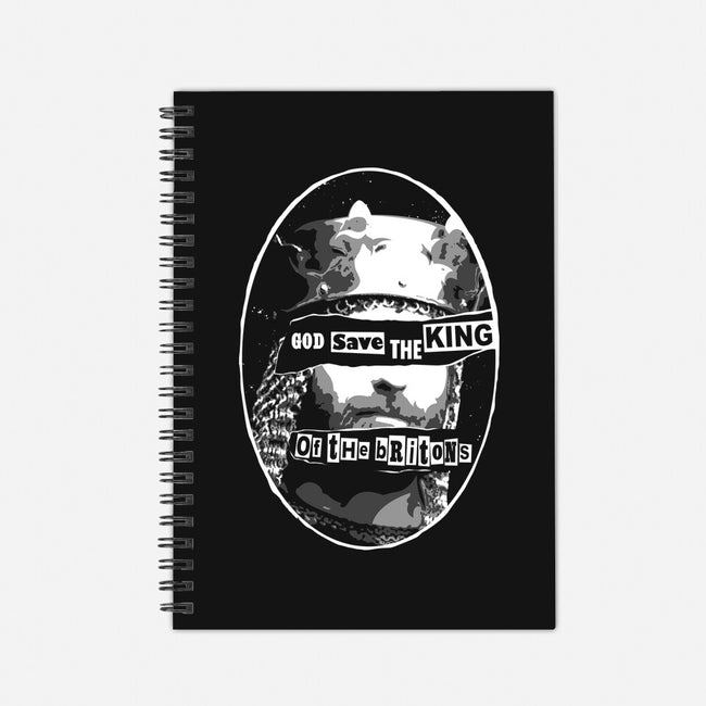 Holy Pistols-none dot grid notebook-retrodivision