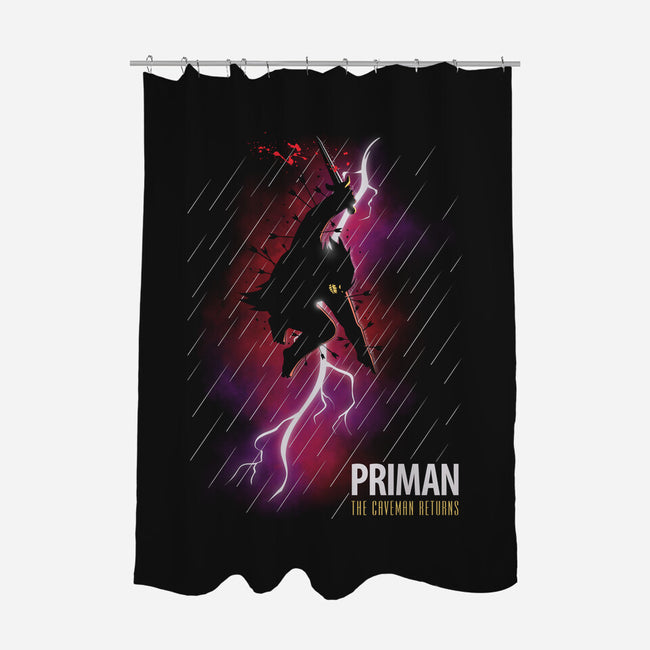 Priman-none polyester shower curtain-Getsousa!
