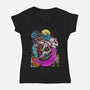 Wano Fights-womens v-neck tee-Genesis993