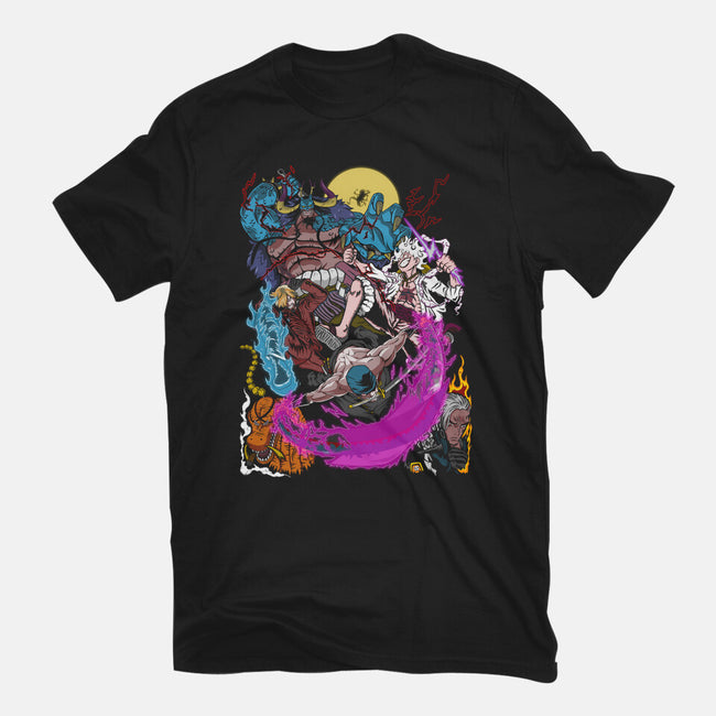 Wano Fights-womens fitted tee-Genesis993