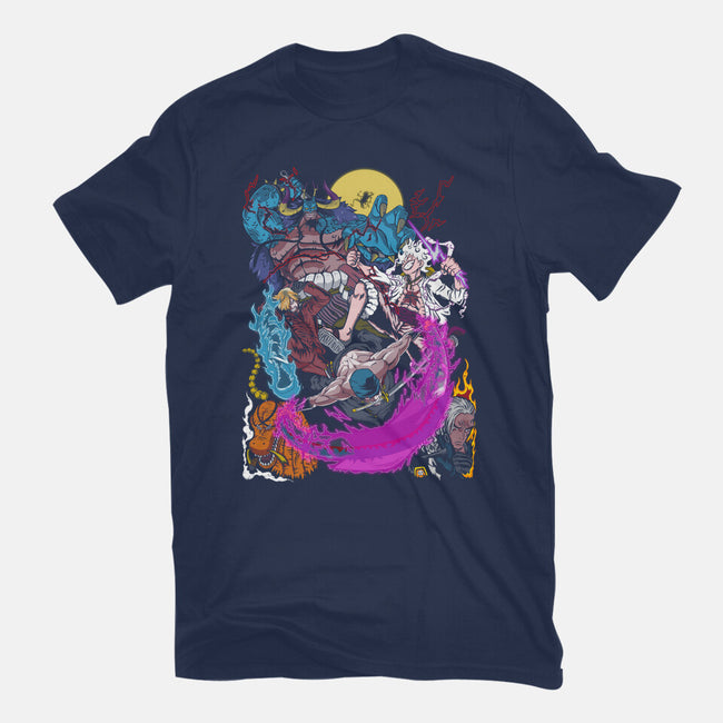 Wano Fights-womens fitted tee-Genesis993