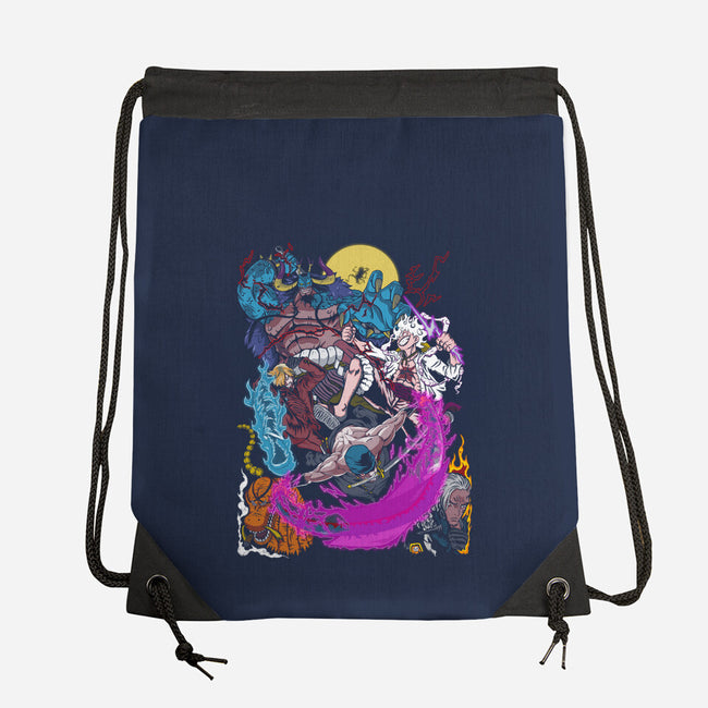 Wano Fights-none drawstring bag-Genesis993