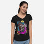 Wano Fights-womens v-neck tee-Genesis993