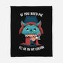 In My Coffin-none fleece blanket-FunkVampire