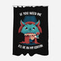 In My Coffin-none polyester shower curtain-FunkVampire