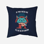 In My Coffin-none removable cover throw pillow-FunkVampire