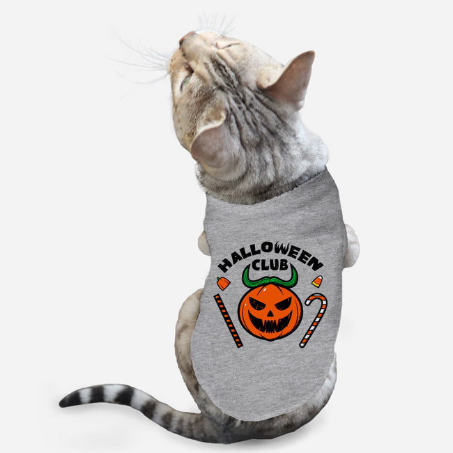 Join The Halloween Club-cat basic pet tank-krisren28