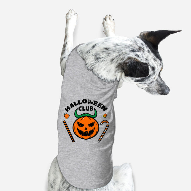 Join The Halloween Club-dog basic pet tank-krisren28