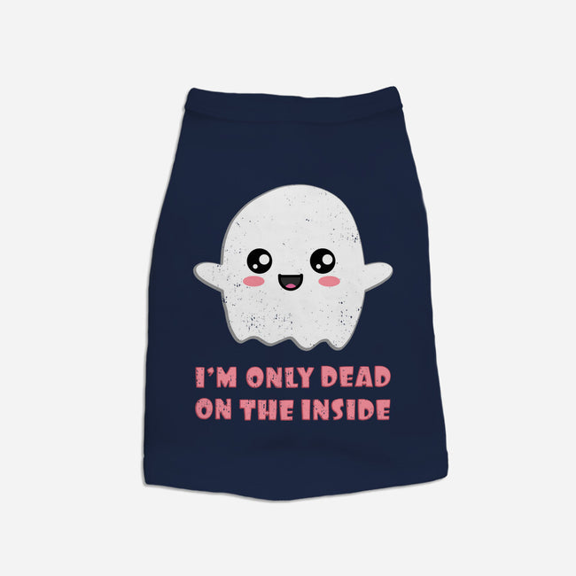 I'm Only Dead On The Inside-dog basic pet tank-BridgeWalker