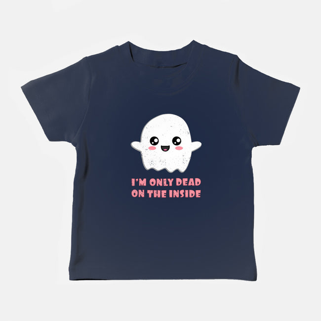 I'm Only Dead On The Inside-baby basic tee-BridgeWalker