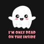 I'm Only Dead On The Inside-baby basic onesie-BridgeWalker