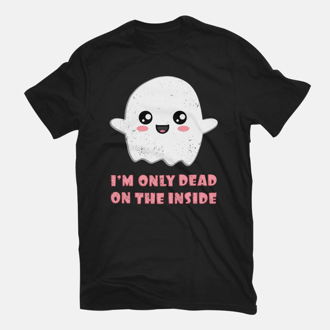 I'm Only Dead On The Inside-womens fitted tee-BridgeWalker