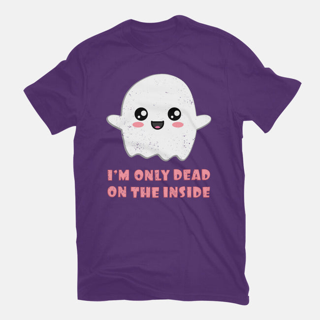 I'm Only Dead On The Inside-womens basic tee-BridgeWalker