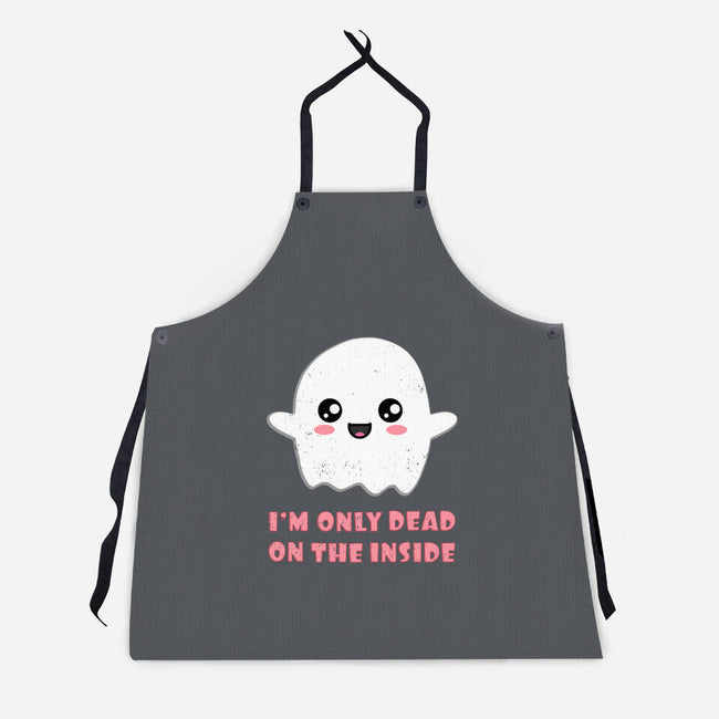 I'm Only Dead On The Inside-unisex kitchen apron-BridgeWalker