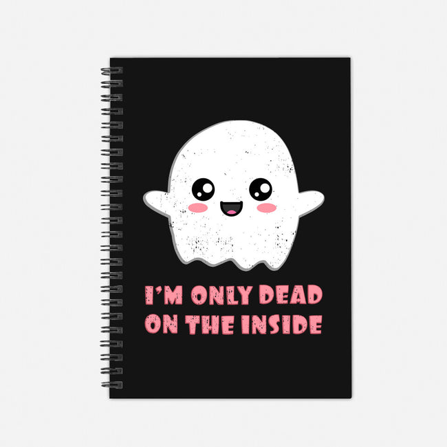 I'm Only Dead On The Inside-none dot grid notebook-BridgeWalker