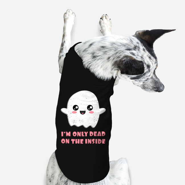 I'm Only Dead On The Inside-dog basic pet tank-BridgeWalker