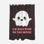 I'm Only Dead On The Inside-none polyester shower curtain-BridgeWalker