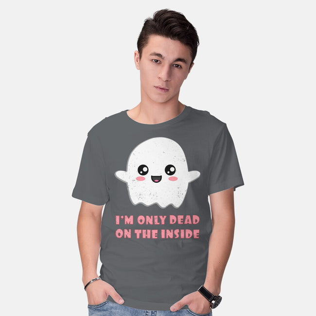 I'm Only Dead On The Inside-mens basic tee-BridgeWalker