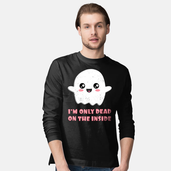 I'm Only Dead On The Inside-mens long sleeved tee-BridgeWalker