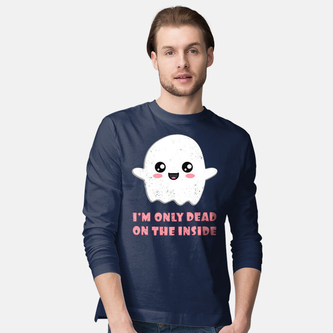 I'm Only Dead On The Inside-mens long sleeved tee-BridgeWalker