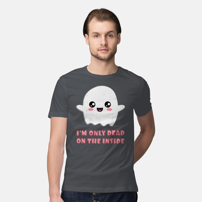 I'm Only Dead On The Inside-mens premium tee-BridgeWalker