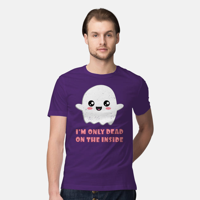 I'm Only Dead On The Inside-mens premium tee-BridgeWalker