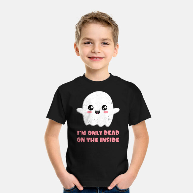 I'm Only Dead On The Inside-youth basic tee-BridgeWalker