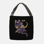 The Moon Cat-none adjustable tote bag-Douglasstencil