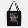 The Moon Cat-none basic tote bag-Douglasstencil