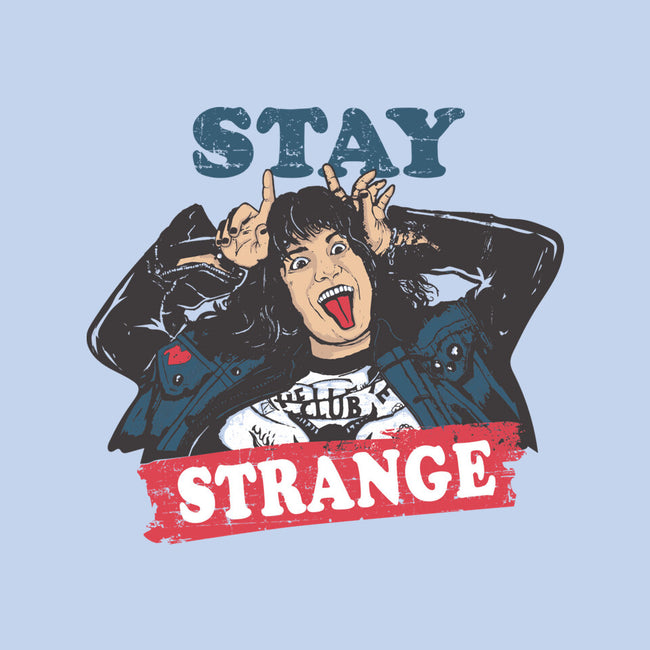 Stay Strange-none glossy sticker-turborat14