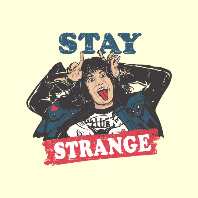 Stay Strange-unisex basic tank-turborat14