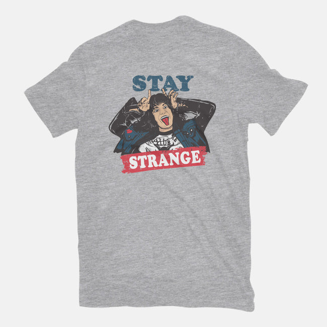 Stay Strange-unisex basic tee-turborat14