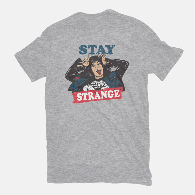 Stay Strange-mens heavyweight tee-turborat14